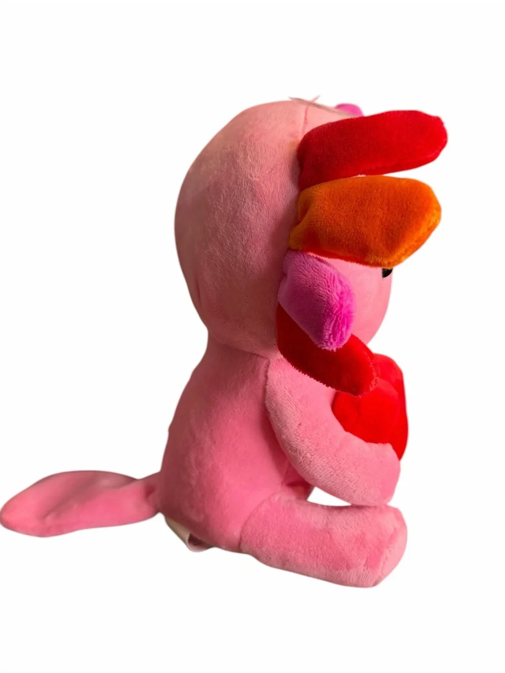 Hallmark Pink Axolotl Plush Holding Heart Valentine’s Stuffed Animal NWT 8”